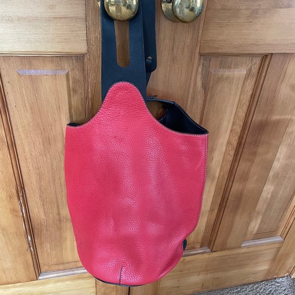 SZ Coillection Sylvia Zummaraga Argentinian Leather Bag - Picture 1 of 9